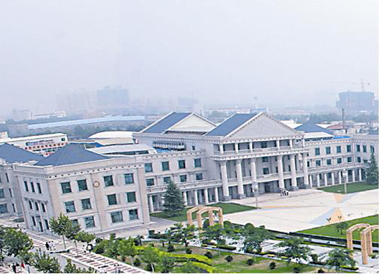 西安外事学院校园一隅